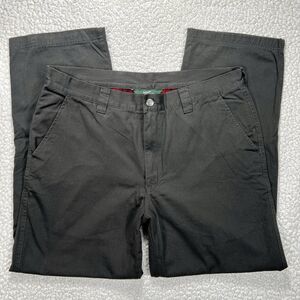 Woolrich Flannel Lined Field Pants Men’s 36 (Actual 35x30) Dark Brown Workwear